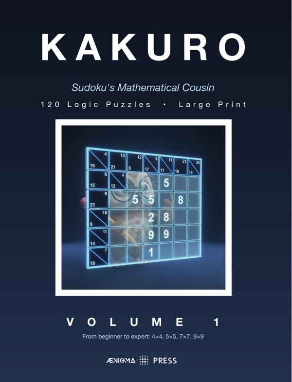 Kakuro Volume 1 cover